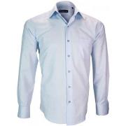 Chemise Emporio Balzani chemise repasage facile bari bleu