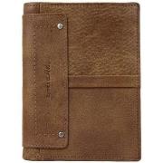 Sacoche Patrick Blanc Petit portefeuille cuir brut DM - Marron