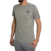 T-shirt Horspist Tshirt gris - JAN M500 CIMENT