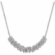 Collier Orusbijoux Collier Argent Rhodié Diamanté Giulia