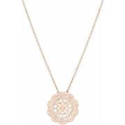 Collier Orusbijoux Collier Argent Rond Acanthe Rose