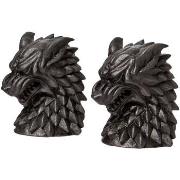 Portes revues Enesco Serre-livre Blason Stark - Game of Thrones