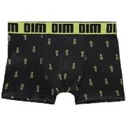 Boxers DIM Boxer Garçon Microfibre ANANAS Noir Vert