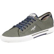 Baskets basses Pepe jeans Sneakers homme Ref 55563 kaki