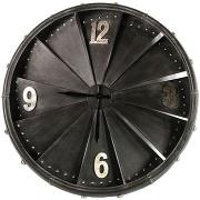 Horloges Decostar Pendule en métal Vintage 80 x 80 cm - à suspendre