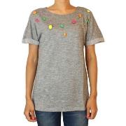 T-shirt Kebello Top Imagine Gris F