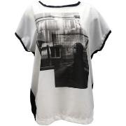 T-shirt Vero Moda Weei SL Wide Top 10113882 Noir