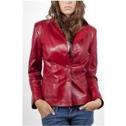 Veste Giorgio Irene Waxy Rouge