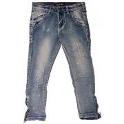 Pantalon enfant Freeside JEAN Junior 96652 bleu délavé