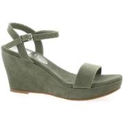 Sandales Elizabeth Stuart Nu pieds cuir velours