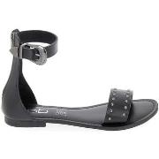 Sandales Les Petites Bombes Sandales Cuir Baraka Noir - Les Petites Bo...