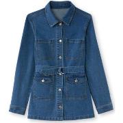 Veste Daxon by - Veste denim style saharienne