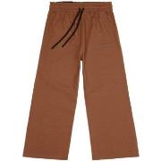 Jeans Ko Samui Tailors Pantalon basique en lin oversize marron