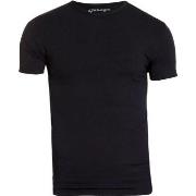 T-shirt Garage Stretch Basique Col Rond Noir