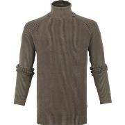 Sweat-shirt Suitable Pull Lunf Col Roulé Gris