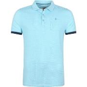 T-shirt Blue Industry Polo M83 Bleu Aqua