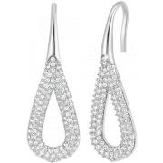 Boucles oreilles Sc Crystal B3298-ARGENT