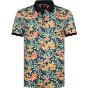 T-shirt Suitable Polo Floral Vert