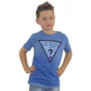 T-shirt enfant Guess T-shirt junior Bleu - L81i26