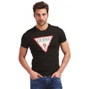 Debardeur Guess Tee shirt homme logo noir MIRI71