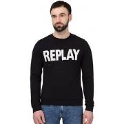 Sweat-shirt Replay Sweat homme M3666.000.21842.09B noir