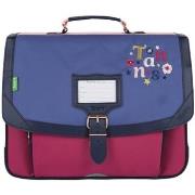 Cartable Tann's Cartable 38 Broderie Olivia Ref 57292 Bleu