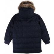 Veste enfant Timberland Parka junior bleu chiné T26500 - 10 ANS