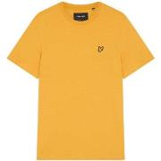 T-shirt Lyle &amp; Scott T-shirt Plain jaune