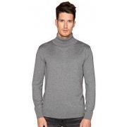 Pull Deeluxe Pull Col roule homme gris ROllUP