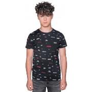 T-shirt enfant Deeluxe Tee-shirt junior noir GRANO