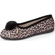 Chaussons Isotoner Chaussons Ballerines pompom