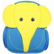 Cartable Maskot Grand sac à dos enfant Boykot éléphant Jaune Bleu