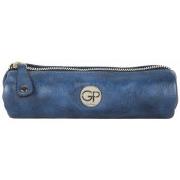 Cartable Girls Power Trousse Rock ronde Bleu imitation