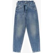 Jeans enfant Le Temps des Cerises Milina boyfit jeans vintage bleu