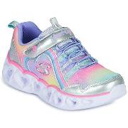 Baskets basses enfant Skechers HEART LIGHTS RAINBOW LUX