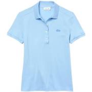 T-shirt Lacoste Polo femme Ref 52088 HBP Panorama bleu