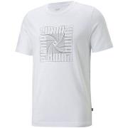 T-shirt Puma TEE SHIRT BLANC - WHITE - M