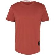 T-shirt Calvin Klein Jeans T shirt Ref 57183 XLN Terracotta tile