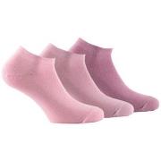 Chaussettes enfant Kindy Lot de 3 paires d'invisibles en coton camaïeu...