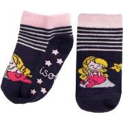 Chaussettes enfant Isotoner Chaussettes anti-dérapantes sirène