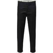Pantalon Selected Slim Tape Repton 172 Flex Pants - Black
