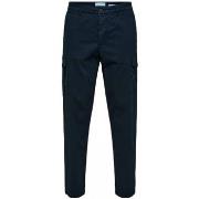 Pantalon Selected Slim Tapered Wick 172 Cargo Pants - Dark Sapphire