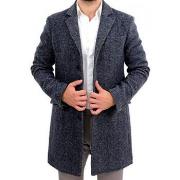 Veste Highness Trench gris chiné Ca837 pour homme