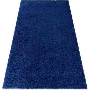 Tapis Rugsx Tapis SOFFI shaggy 5cm bleu foncé 80x150 cm