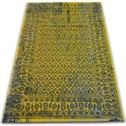 Tapis Rugsx Tapis Vintage Fleurs 22209/025 jaune 120x170 cm