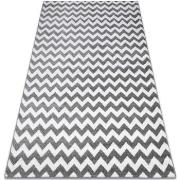 Tapis Rugsx Tapis SKETCH - F561 gris et blanc 180x270 cm