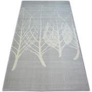 Tapis Rugsx Tapis SCANDI 18281/652 - PETITES FEUILLES gris 160x230 cm