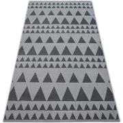 Tapis Rugsx Tapis SENSE Micro 81243 TRIANGLES argentin/anthrac 200x290...