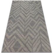 Tapis Rugsx Tapis SOFT 8028 ETNO CHEVRON marron / 160x220 cm