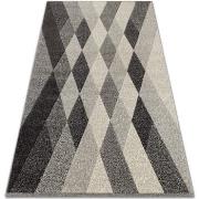 Tapis Rugsx Tapis FEEL 5674/16811 LOSANGES gris / anthracite 140x190 c...